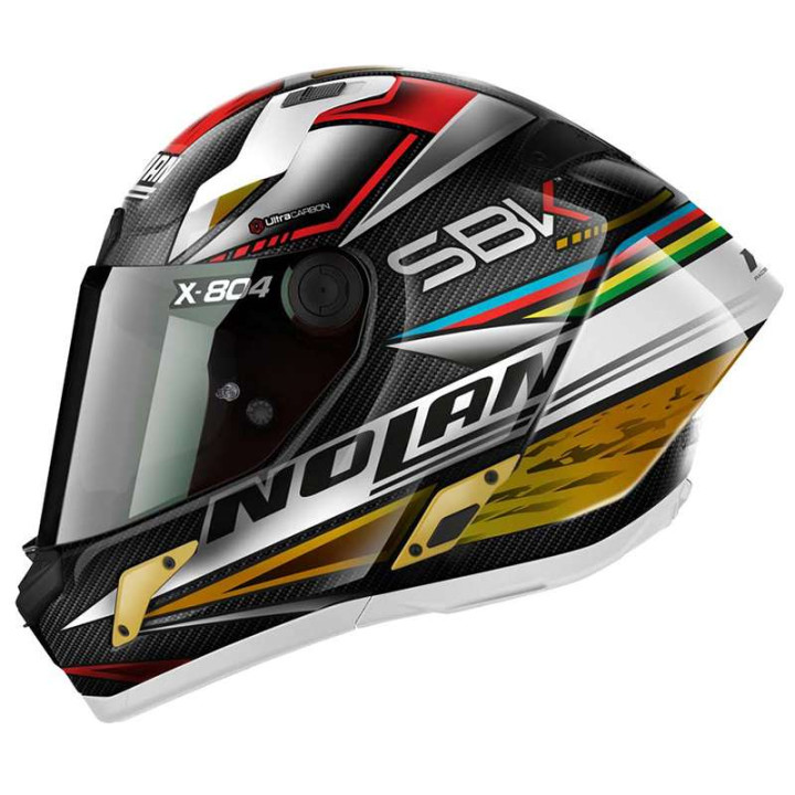Casque moto Nolan X-804 RS ULTRA CARBON SBK Casque moto Nolan X-804 RS ULTRA CARBON SBK