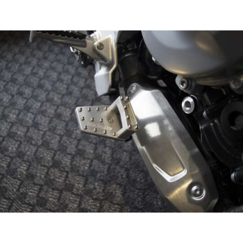 Extension pédale de frein AltRider DualControl Argent BMW F750/850GS (F858-1-2532)