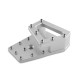 AltRider DualControl Silver brake pedal extension BMW R1200/1250 GS (R113-1-2532)