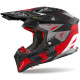 Casque moto cross Airoh AVIATOR 3 SPIN ROUGE