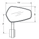 Puig BOND handlebar end mirror Puig BOND handlebar end mirror