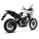 Silencieux homologué LeoVince LV ONE EVO Carbone (14315E) Honda CB500X