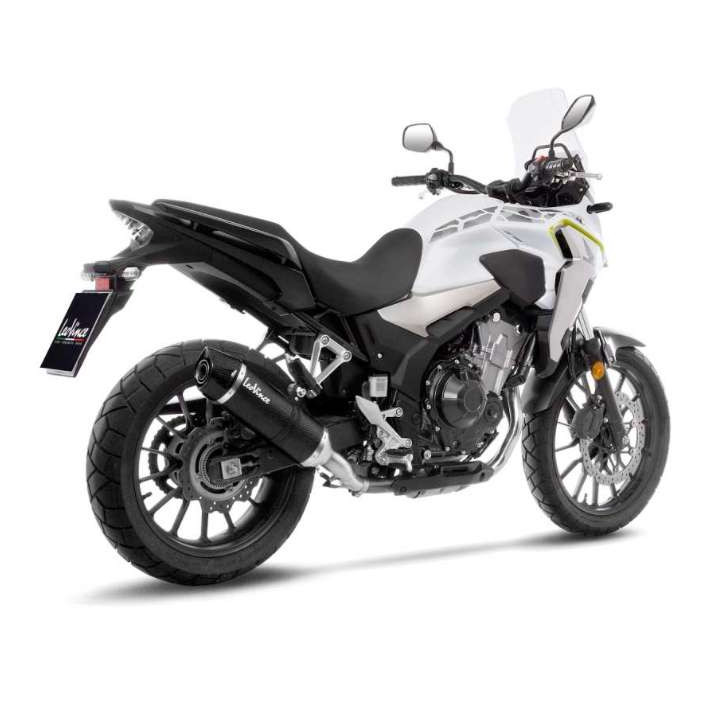 Silencieux homologué LeoVince LV ONE EVO Carbone (14315E) Honda CB500X
