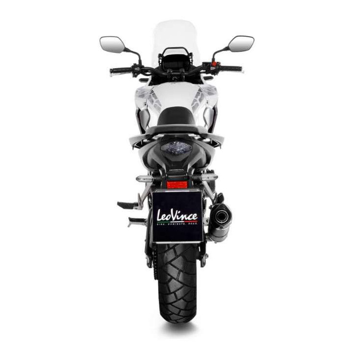 Silencieux homologué LeoVince LV ONE EVO Carbone (14315E) Honda CB500X
