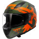 LS2 RAPID II FF353 THUNDERBIRDS motorcycle helmet Green/Orange