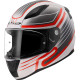 LS2 RAPID II FF353 CIRCUIT motorcycle helmet White/Grey/Red