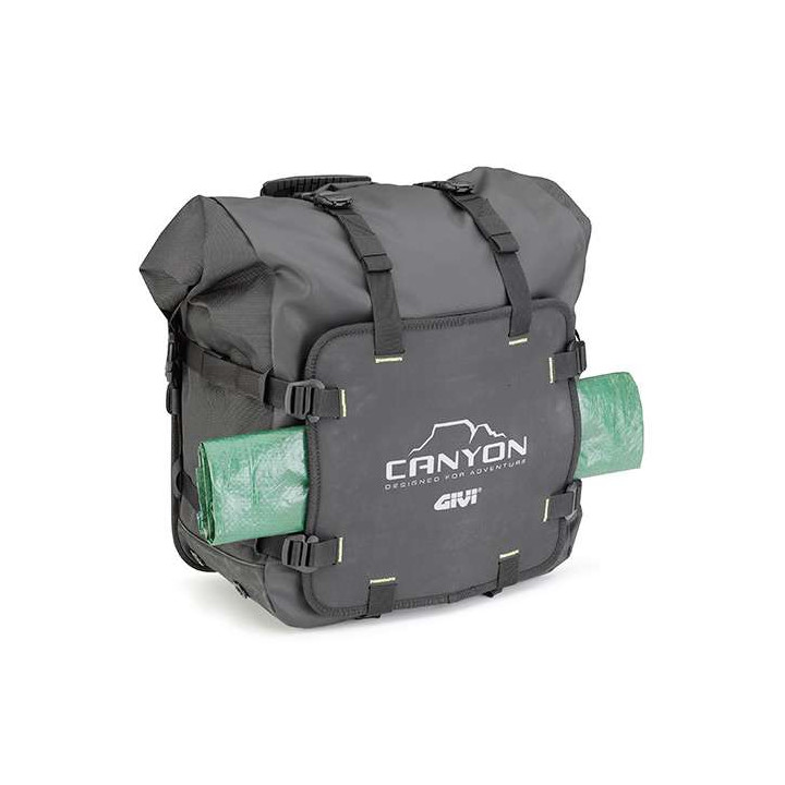Givi GRT720 CANYON 2x25 liter Rider Panniers + PL5112B BMW R1250GS ADVENTURE Adapters Givi GRT720 CANYON 2x25 liter Rider Panniers + PL5112B BMW R1250GS ADVENTURE Adapters