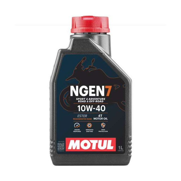 Huile moteur MOTUL 4T NGEN 7 10W40 1 litre