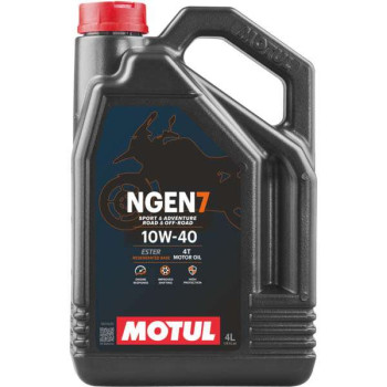 Huile moteur MOTUL 4T NGEN 7 10W40 4 litres Huile moteur MOTUL 4T NGEN 7 10W40 4 litres