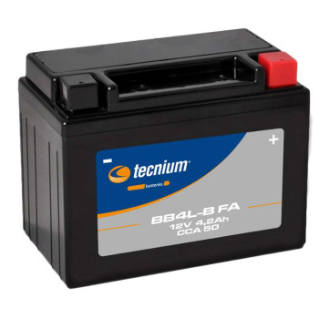 Tecnium BB4L-B FA maintenance-free battery (YB4L-B) Tecnium BB4L-B FA maintenance-free battery (YB4L-B)