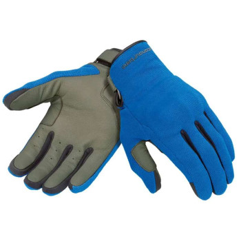 Tucano Urbano EDEN Summer Motorcycle Gloves Blue/Grey