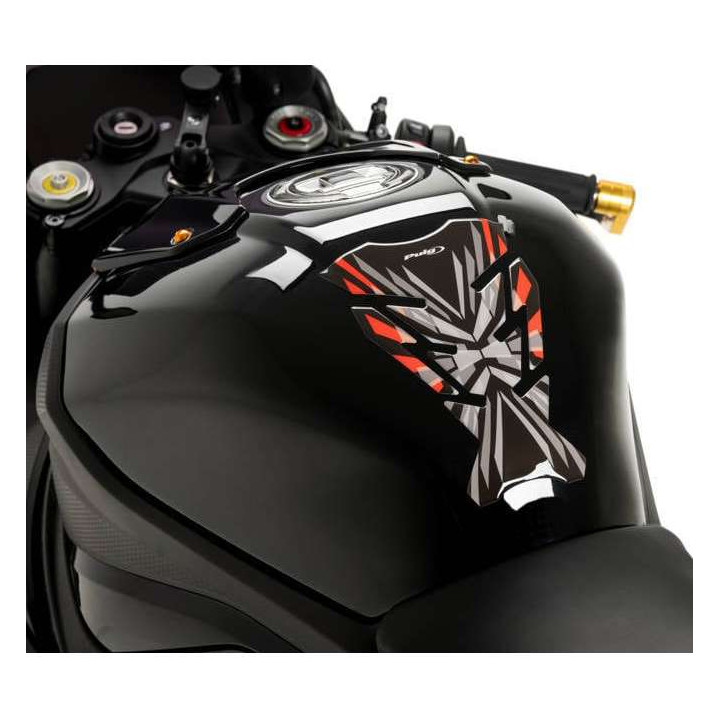 Protection de réservoir moto Puig CHALLENGE ROUGE