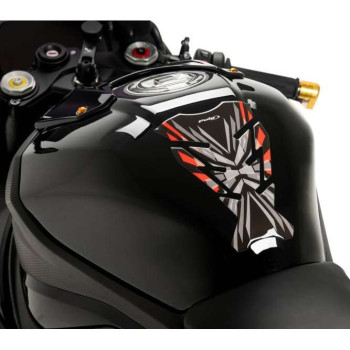 Protection de réservoir moto Puig CHALLENGE ROUGE