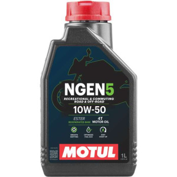 Huile moteur MOTUL 4T NGEN 5 10W50 1 litre Huile moteur MOTUL 4T NGEN 5 10W50 1 litre