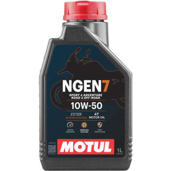 Huile moteur MOTUL 4T NGEN 7 10W50 1 litre Huile moteur MOTUL 4T NGEN 7 10W50 1 litre