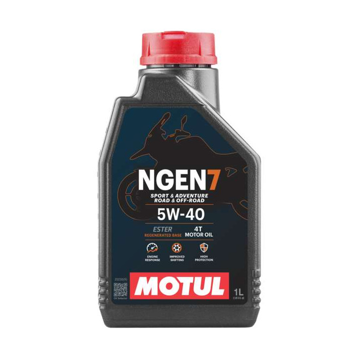 Engine oil MOTUL 4T NGEN 7 5W40 1 liter
