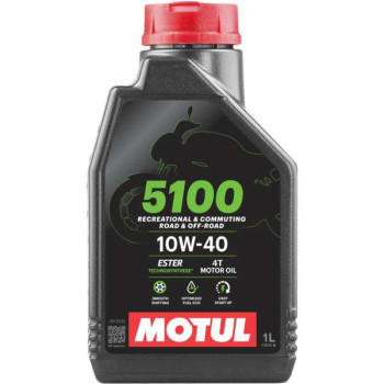 Huile moteur MOTUL 4T 5100 10W40 1 litre Huile moteur MOTUL 4T 5100 10W40 1 litre