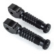 Motorcycle rider footrest GILLES TOOLING sport black Yamaha XSR700/900 XJR 1300 XJ6 MT07/09