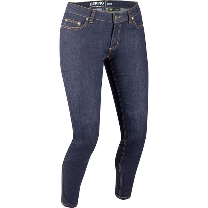 Women's Bering LADY TRUST SLIM BLUE motorcycle jeans
