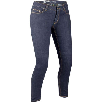 Jean moto femme Bering LADY TRUST TAPERED BLEU Jean moto femme Bering LADY TRUST TAPERED BLEU