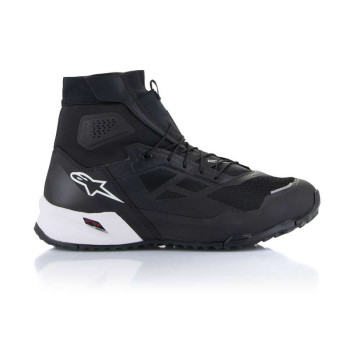 Baskets moto Alpinestars CR-1 NOIR/BLANC