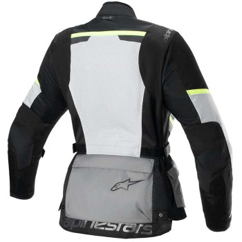 Veste moto Alpinestars STELLA ANDES AIR DRYSTAR GRIS/NOIR