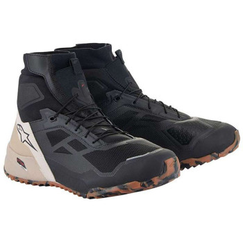 Baskets moto Alpinestars CR-1 NOIR/MARRON