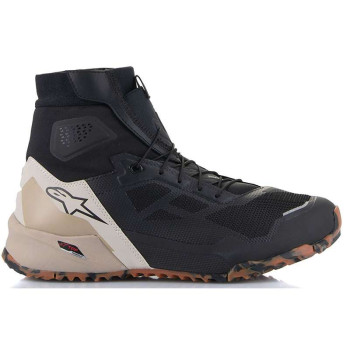 Baskets moto Alpinestars CR-1 NOIR/MARRON