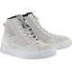 Baskets moto Alpinestars STELLA STATED PODIUM Blanc/Gris clair