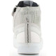 Baskets moto Alpinestars STELLA STATED PODIUM Blanc/Gris clair