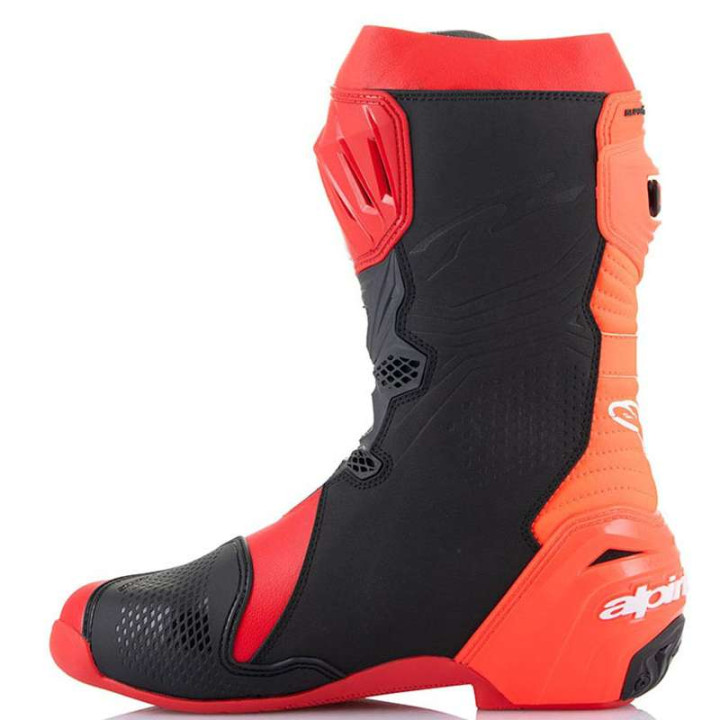 Alpinestars SUPERTECH R motorcycle boots Red/Black