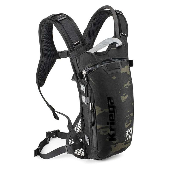 Sac à dos d'hydratation 3L Kriega HYDRO-3 Multicam Black