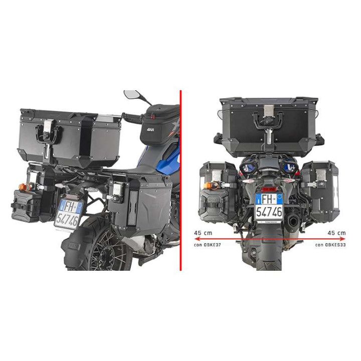 Givi MONOKEY CAM-SIDE luggage rack (PLOS5143CAM) BMW R1300GS