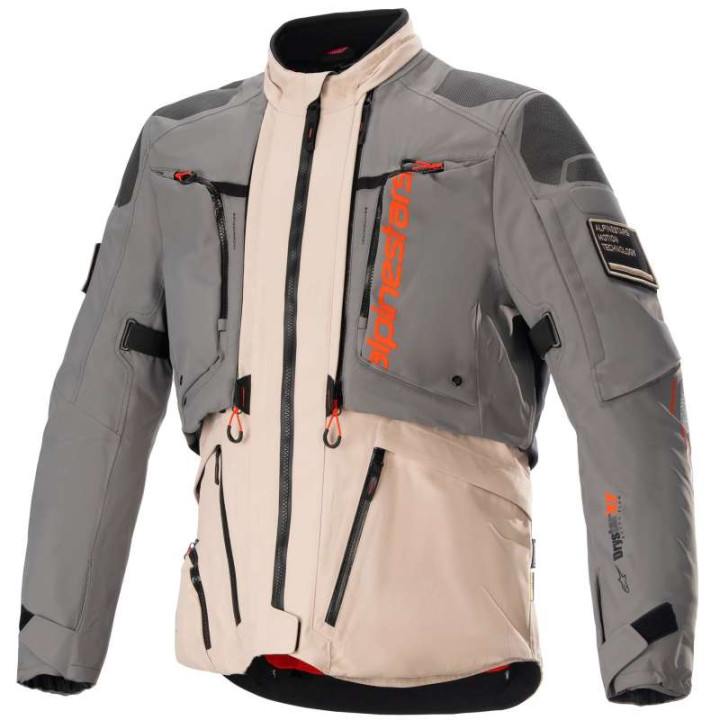 Veste moto Alpinestars AMT-10 R  DRYSTAR XF Vert/Sable Veste moto Alpinestars AMT-10 R  DRYSTAR XF Vert/Sable
