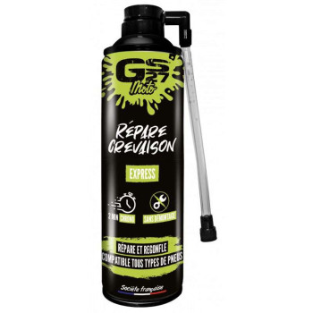 Répare Crevaison EXPRESS GS27 Moto 300 ml Répare Crevaison EXPRESS GS27 Moto 300 ml