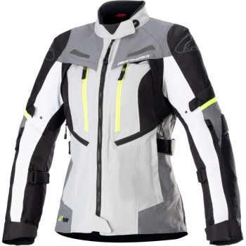 Veste femme Alpinestars STELLA BOGOTA PRO DRYSTAR Gris clair / Gris foncé Veste femme Alpinestars STELLA BOGOTA PRO DRYSTAR Gris clair / Gris foncé