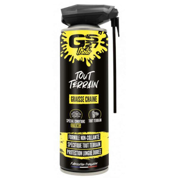 Graisse chaine GS27 Moto Tout terrain 500ml Graisse chaine GS27 Moto Tout terrain 500ml