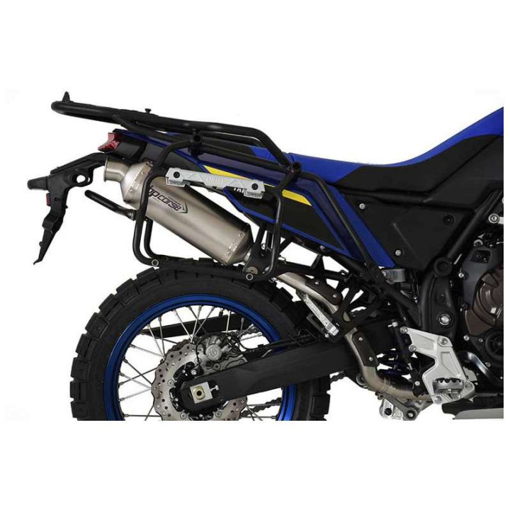 HP Corse SP-1 approved muffler SHORT TITANIUM -high pass- Yamaha TENERED 700 CASE SUPPORT