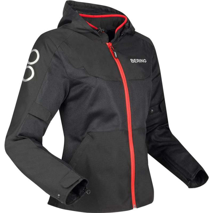 Bering women's summer motorcycle jacket LADY PROFIL BLACK