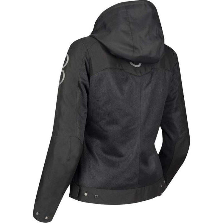 Bering women's summer motorcycle jacket LADY PROFIL BLACK