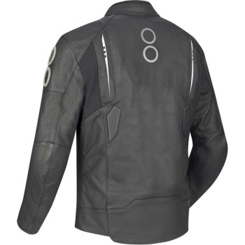 Blouson moto cuir Bering RADIAL NOIR/BLANC Blouson moto cuir Bering RADIAL NOIR/BLANC