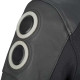 Bering RADIAL BLACK/WHITE leather motorcycle jacket