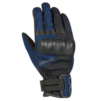 Gants moto d'été Bering PROFIL NOIR/BLEU