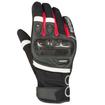 Gants moto Bering RAID NOIR/ROUGE