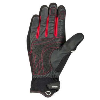 Gants moto Bering RAID NOIR/ROUGE