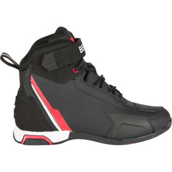 Baskets moto femme Bering LADY JAG NOIR/ROUGE Baskets moto femme Bering LADY JAG NOIR/ROUGE