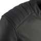 Blouson moto cuir Segura PHIL NOIR/JAUNE
