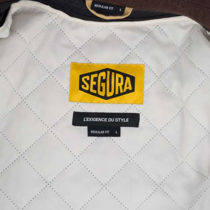 Blouson moto Segura TAMPICO BEIGE