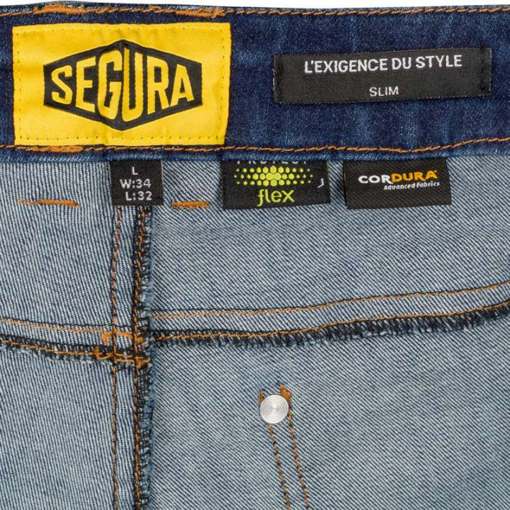 Segura HUNKY JOG BLUE motorcycle jeans