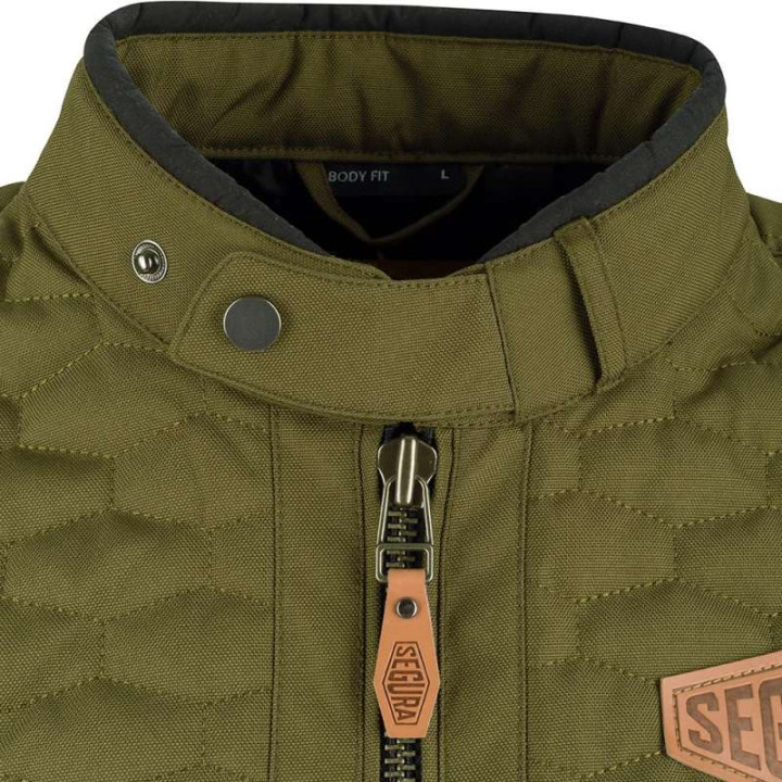 Blouson moto d'été Segura RICHTER KAKI